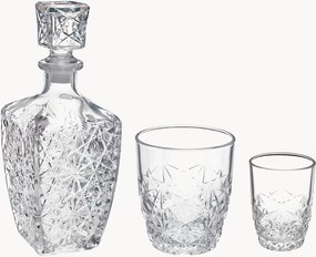 Set decanter e bicchieri da whisky Dedalo 7 pz
