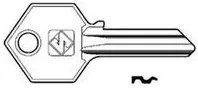 20pz chiavi per cilindri yale 5 spine piccole ya7 - ya7 dx fer55079