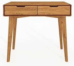 Tavolo da toeletta in rovere 90x40 cm Greg - The Beds