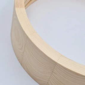 Plafoniera bagno NATURAL 3xE27/15W/230V IP54 pino Ø 37 cm