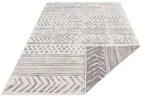 Tappeto da esterno grigio e crema , 200 x 290 cm Biri - NORTHRUGS