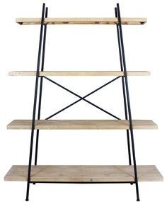 SHELFY - libreria industrial in legno e acciaio