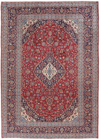 Kashan Tappeto 350x240 (Iran) Annodato A Mano