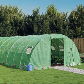 Serra Con Telaio İn Acciaio Verde 40 M² 10x4x2 M /