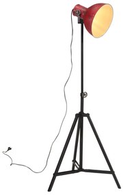 Lampada Da Terra 25 W Rosso Anticato 61x61x90/150 Cm E27 /