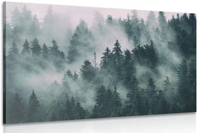 Quadro su tela – Montagne nella nebbia