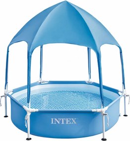 PISCINA CON TELAIO 'CANOPY METAL FRAME' cm 183 x 38 - capac. 700 lt. - INTEX