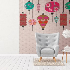 Fotomurale Lanterne, multicolor 159 x 280 cm