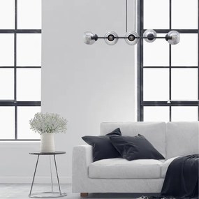 Lampadario a sospensione con filo LATIL 6xE27/60W/230V