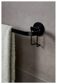 Porta asciugamani da parete nero Classic Plus - Wenko