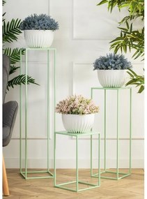 Portafiori 40x24 cm luce verde