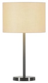 Fenda Lampada da Tavolo Ø45,5 Beige/Metallo Spazzolato - SLV