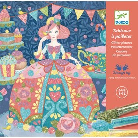 Gioco d'arte con brillantini - un sogno di bellezza