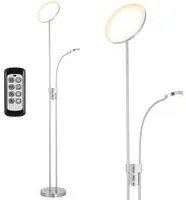 Lampada PIantana da Terra Touch LED 36W 2000Lm 2 Luci Dimmerabile + Telecomando