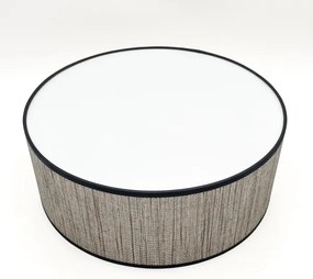 Plafoniera SIRJA 2xE27/15W/230V, diametro 35 cm, marrone