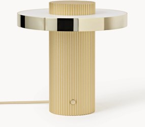 Lampada da tavolo piccola a LED con base millerighe Elna