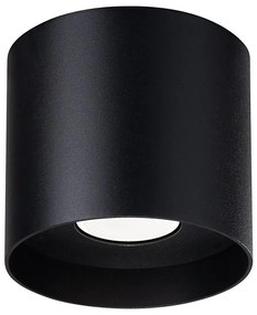 Sollux SL.1281 - Faretto MIKA 1xGU10/10W/230V nero