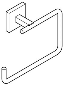 GROHE 40975DC0 - Porta asciugamani START CUBE in acciaio inox