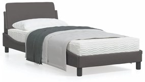 Giroletto Con Testiera Crema 90x190 Cm İn Similpelle /