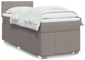 Giroletto A Molle Con Materasso Tortora 80x200 Cm İntessuto /