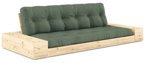 Divano letto verde 244 cm Base - Karup Design