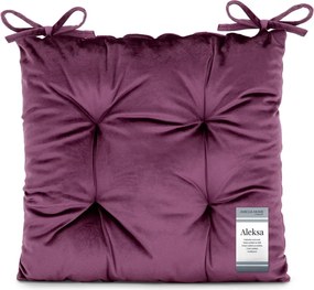 Cuscino per sedia in velluto 40x40 cm Aleksa – Restilo
