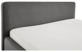Letto singolo imbottito grigio scuro rete non inclusa 120x200 cm Mattis – Meise Möbel