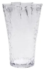 Ruffle Vase Clear - Hübsch