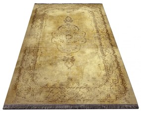 Tappeto vintage color oro Larghezza: 160 cm | Lunghezza: 230 cm