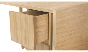 Tavolo da pranzo pieghevole 170x90 cm Kungla - Woodman