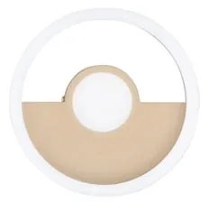 Plafoniera LED moderno Kandinsky, dorato Ø 20 cm, luce con 3 temperature di colore LUCE AMBIENTE DESIGN