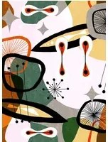 Moderne Tapete Century Elements von MINDTHEGAP - WP20531