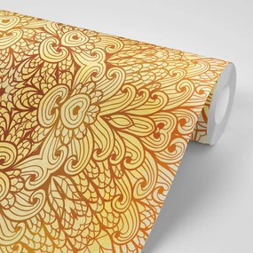 Carta da parati – Mandala etnica dorata
