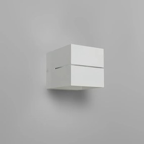 Applique da parete moderna bianca 9,7 cm - Transfer Groove