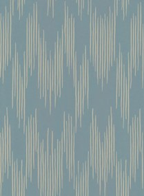 Långelid / von Brömssen Carta da parati Ikat - Smokey Blue
