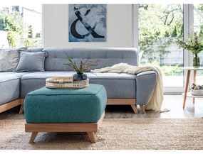 Poggiapiedi turchese Dazzling Daisy - Miuform