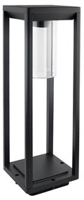Paletto Lanterna NERO 50cm E27 - SERIE VIMO -