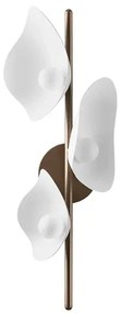 Florii 3 Applique da Parete Dark Bronze/White - Nuura