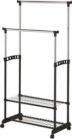 Appendiabiti Nova II Bis in plastica e metallo – regolabile 94-168 cm