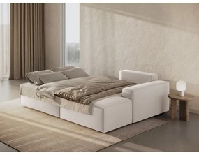 Divano letto angolare beige (angolo destro) Jodie - Micadoni Home