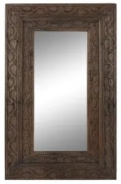 Specchio da parete Home ESPRIT Marrone Legno Riciclato 97 x 5 x 160 cm