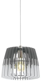 Eglo 32824 - Lampadario ARTANA 1xE27/60W/230V grigio 300mm