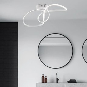 Plafoniera LED ADELAIDE bianco IP20 bianco naturale