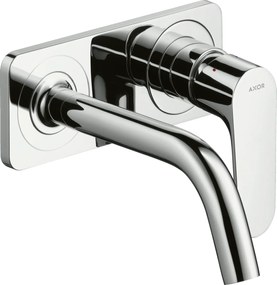 Miscelatore monocomando lavabo a muro con bocca 167 mm e piastra senza parte incasso Cromo AXOR Citterio M 34112000