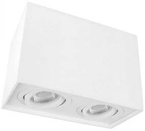 Plafoniera CHLOE DUO 2xGU10/50W/230V bianca