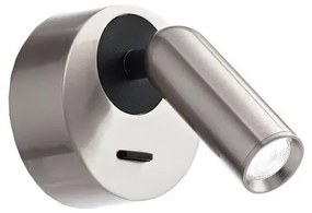 Ideal Lux - Luce Spot da parete a LED BEAN LED/3W/230V CRI 90 cromo lucido