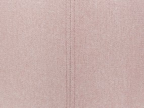 Pouf contenitore tessuto rosa 38 x 40 cm MARYLAND Beliani