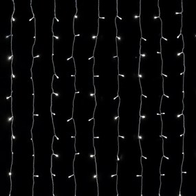 Aigostar - Catena luminosa natalizia a LED per esterni 288xLED/3,6W/230V 1,5x1,8m IP44 bianco freddo