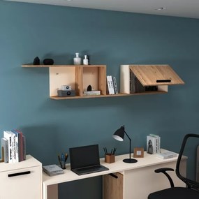 Mensola da parete NEWRA 35x150 cm pino atlantic