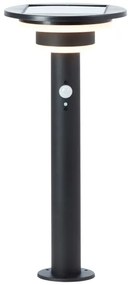 Brilliant - Lampada solare LED con sensore GARVINA LED/3W/3,7V 45 cm IP44 nero